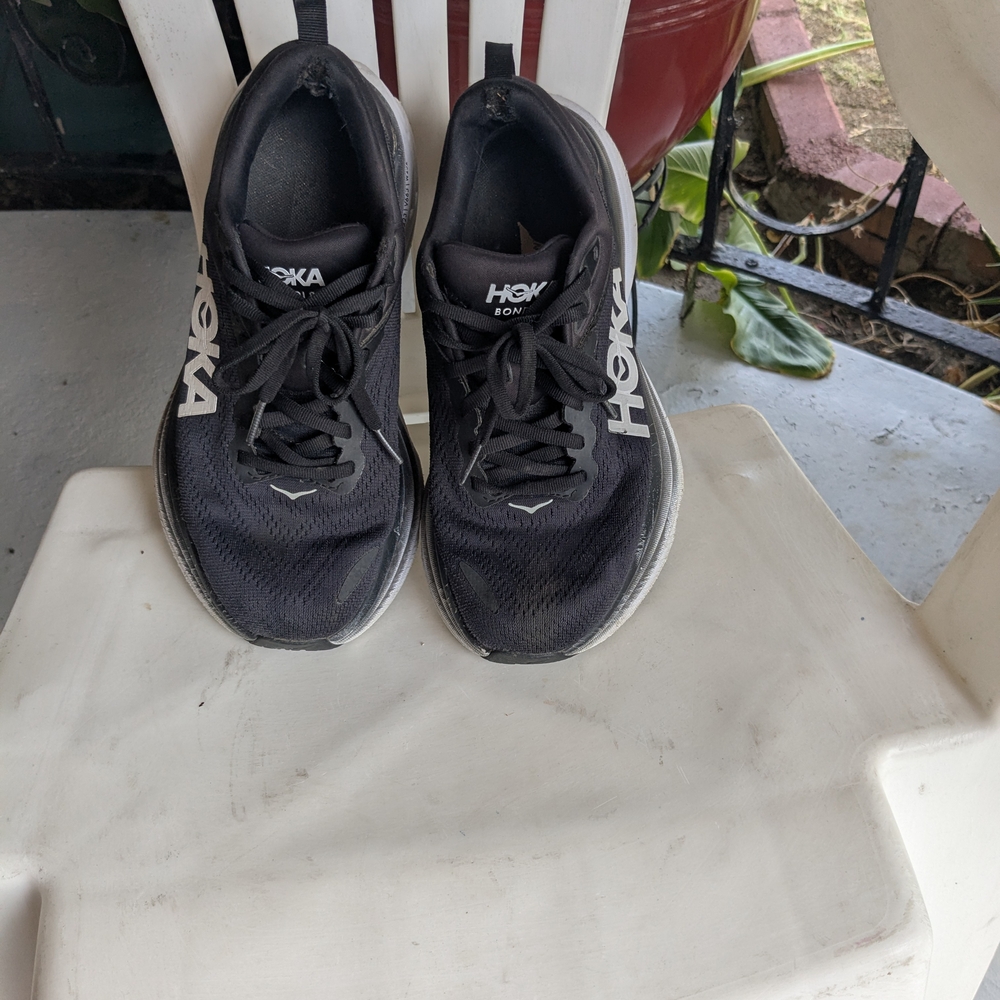 Hoka One One Bondi, Women's Black Running Shoes